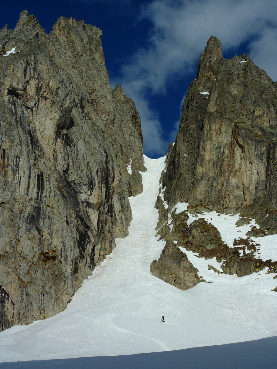 Rocher du Grand Jet : Couloir W