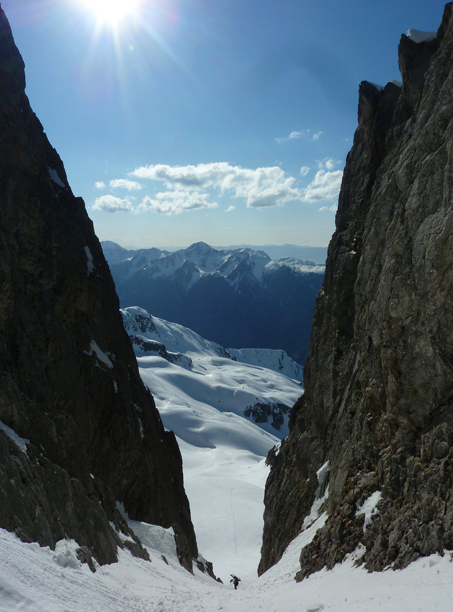 Rocher du Grand Jet : Couloir W