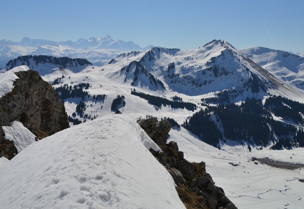 panorama depuis le col