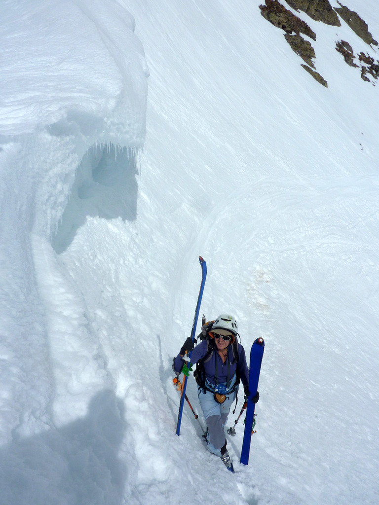 Sous la corniche du Col d'Oncet