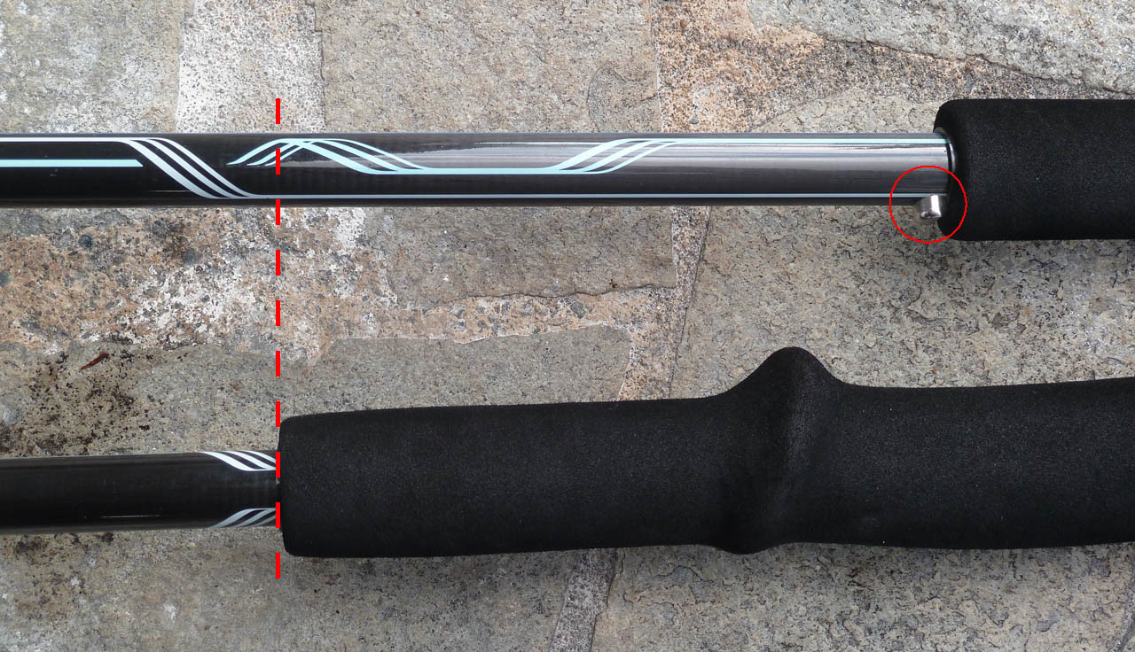 Bâtons Ultra Distance (Black Diamond) : Poignées et système de verrouillage