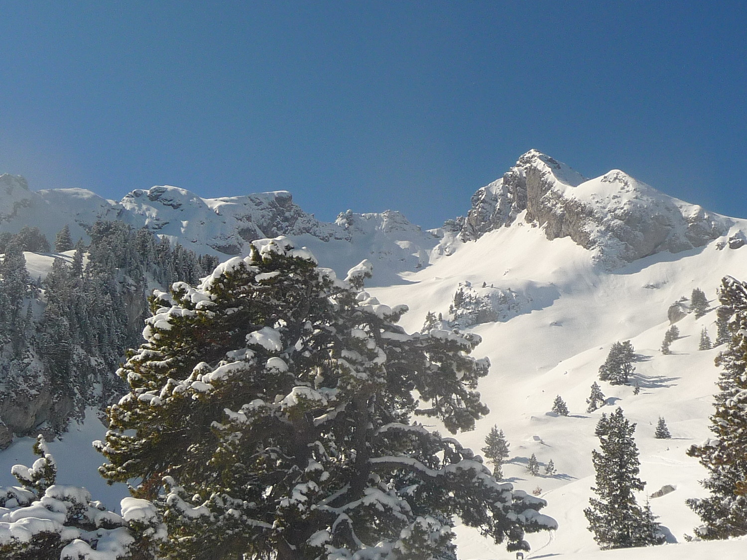 panorama à la descente