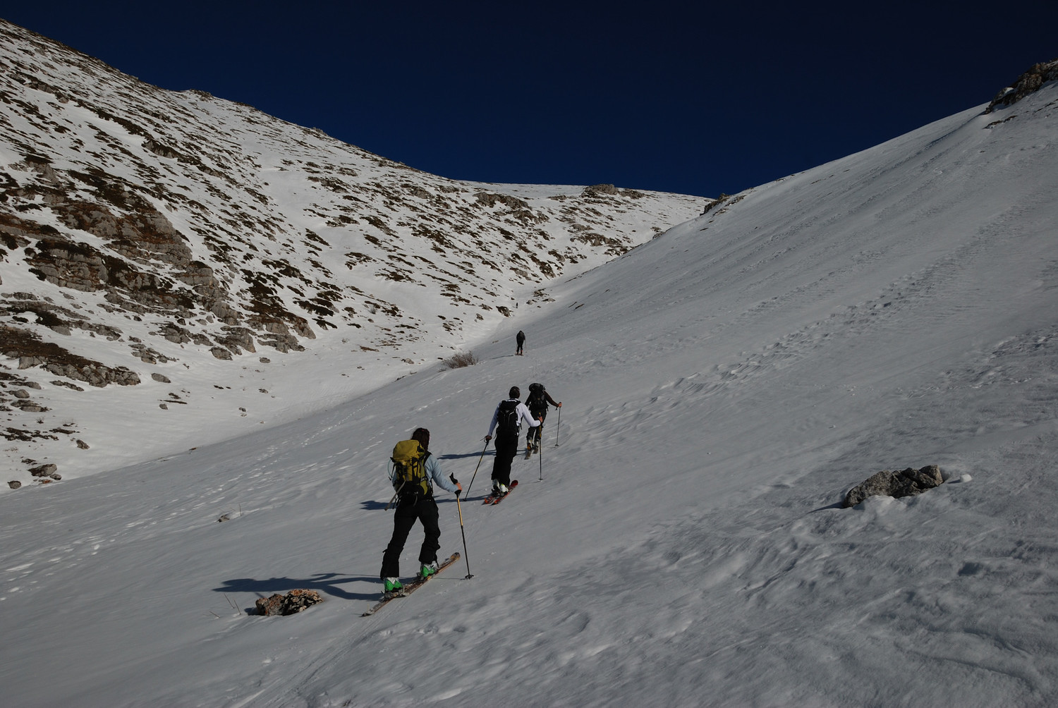 Monte Velino, le haut du Vallon de Sevice