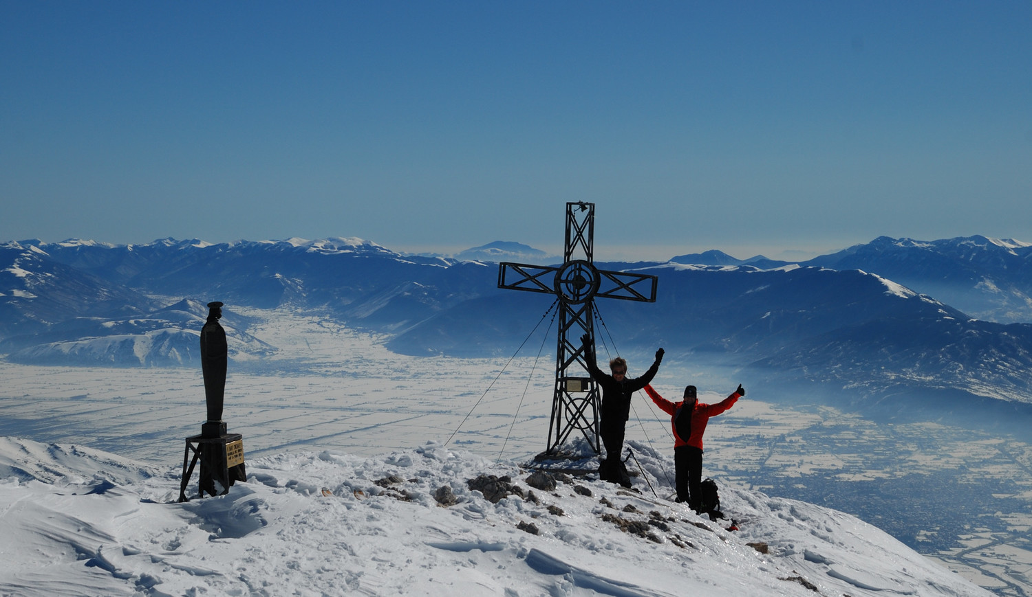 Au sommet du Velino (2487m, Abruzzes)