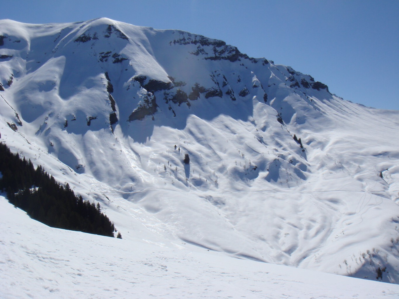 Le passage du "pas de sion" et de Pré Rosset