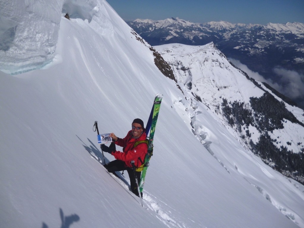 Avec la Valerette en arrière-plan, petite pub pour l'altiski de Valerette !