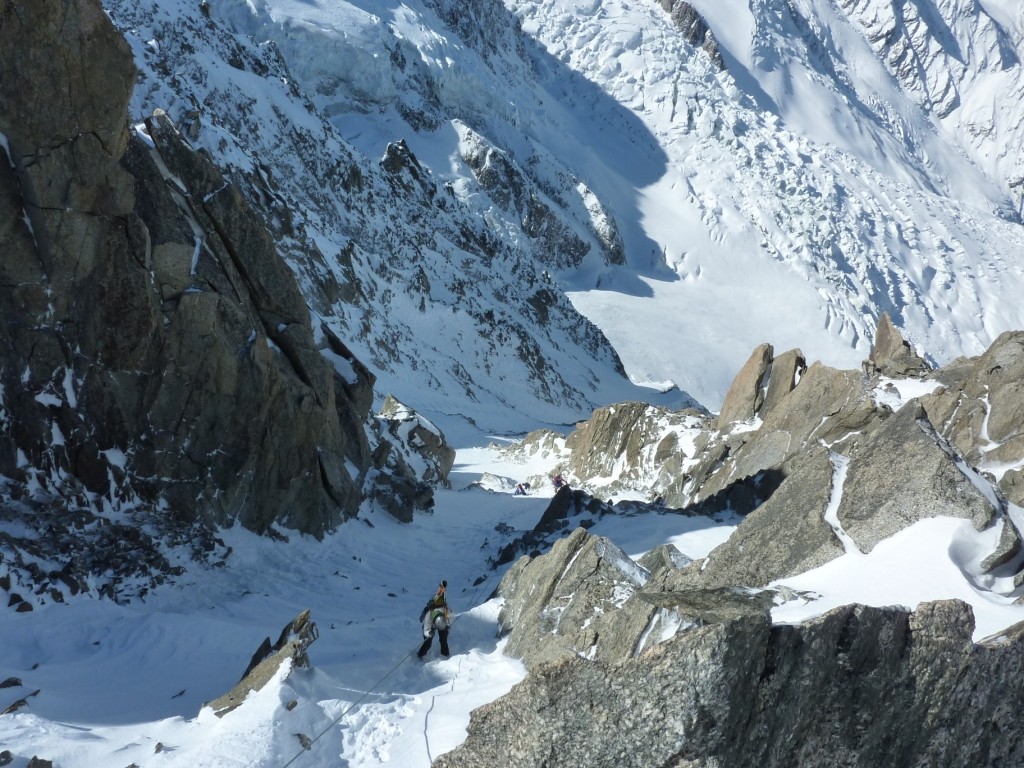 Depuis le haut du couloir des Cosmiques