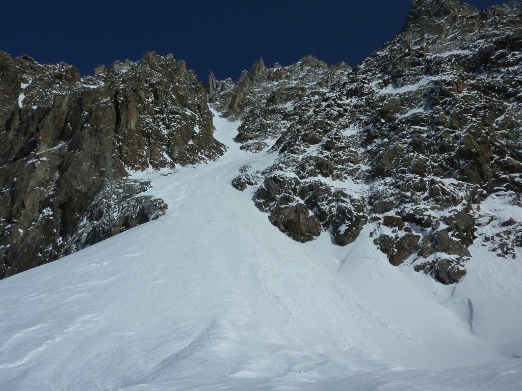 Sortie de la branche de droite, couloir des Cosmiques