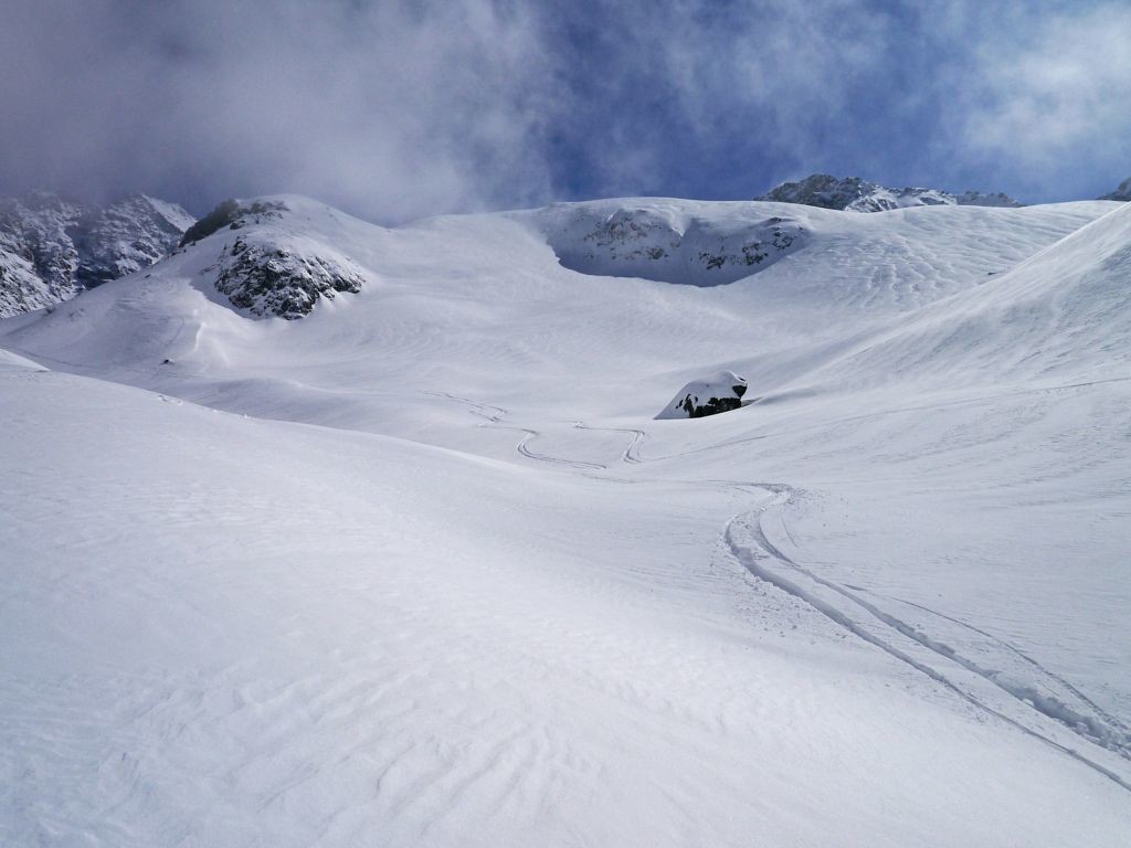 Descente apres le lac noir