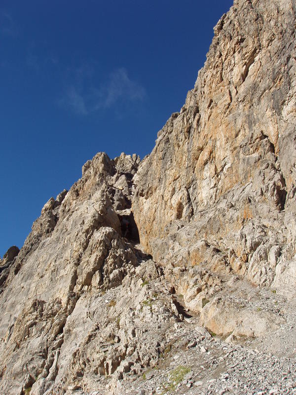 Brec de Chambeyron, début des réjouissances.