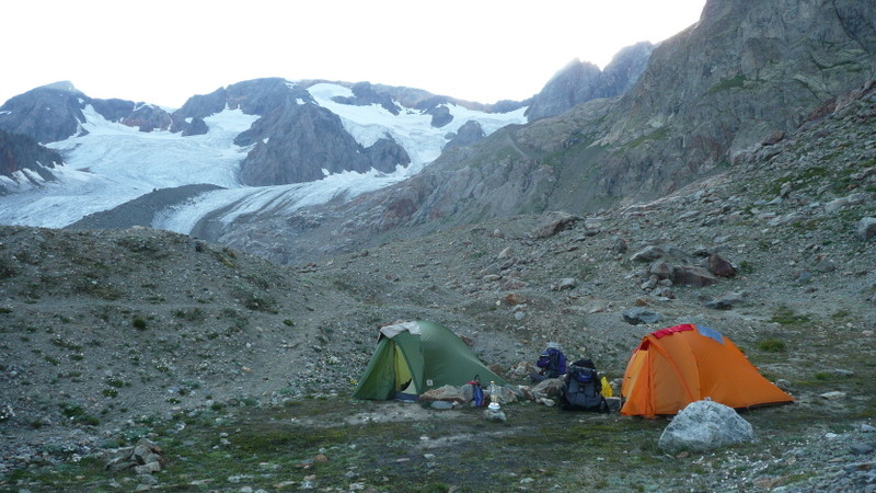 Pic Bayle, bivouac.