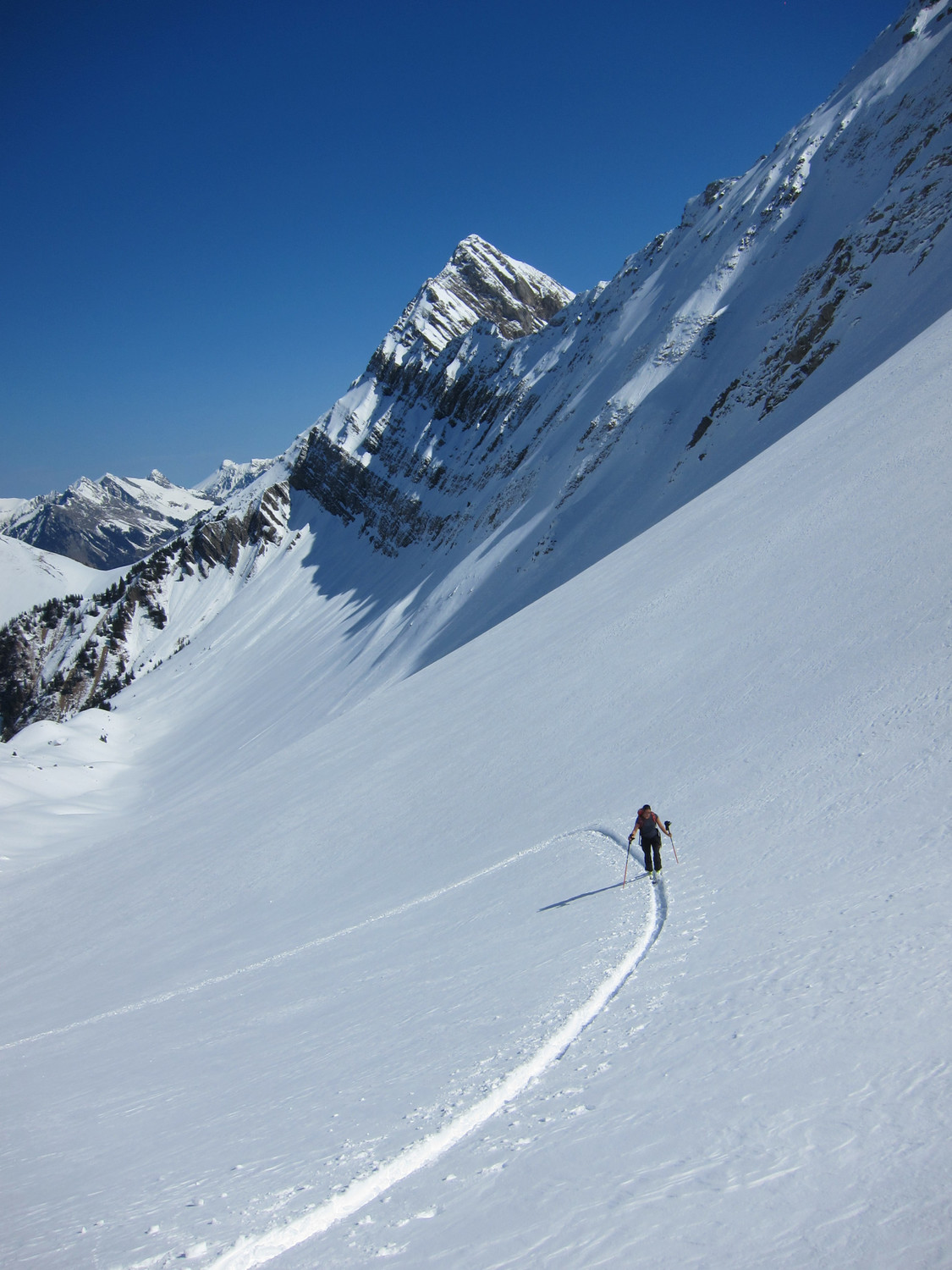 Arrivée au col de Bounavalette
