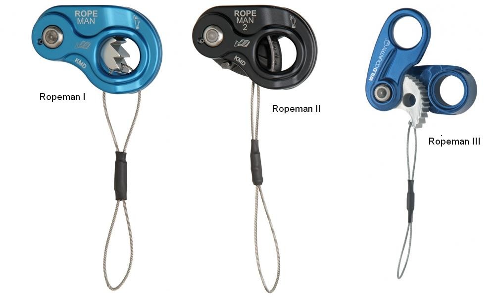 Ropeman I, II et III