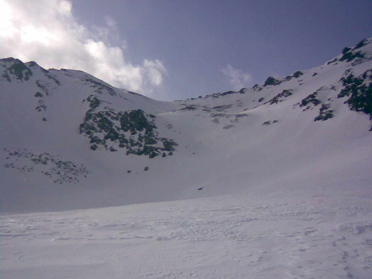 La combe versant nord