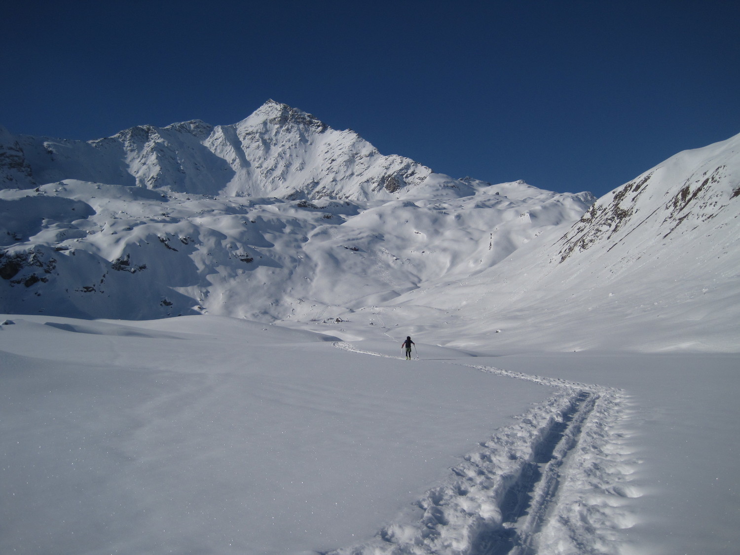 Verso il Pizzo Tambo'