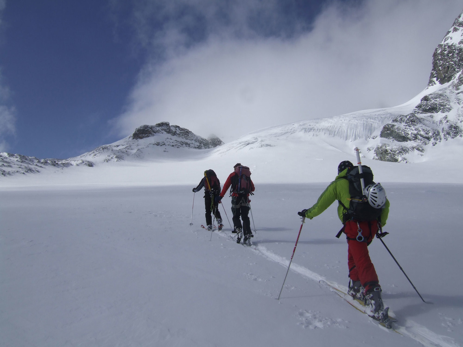On attaque le col de l évèque.