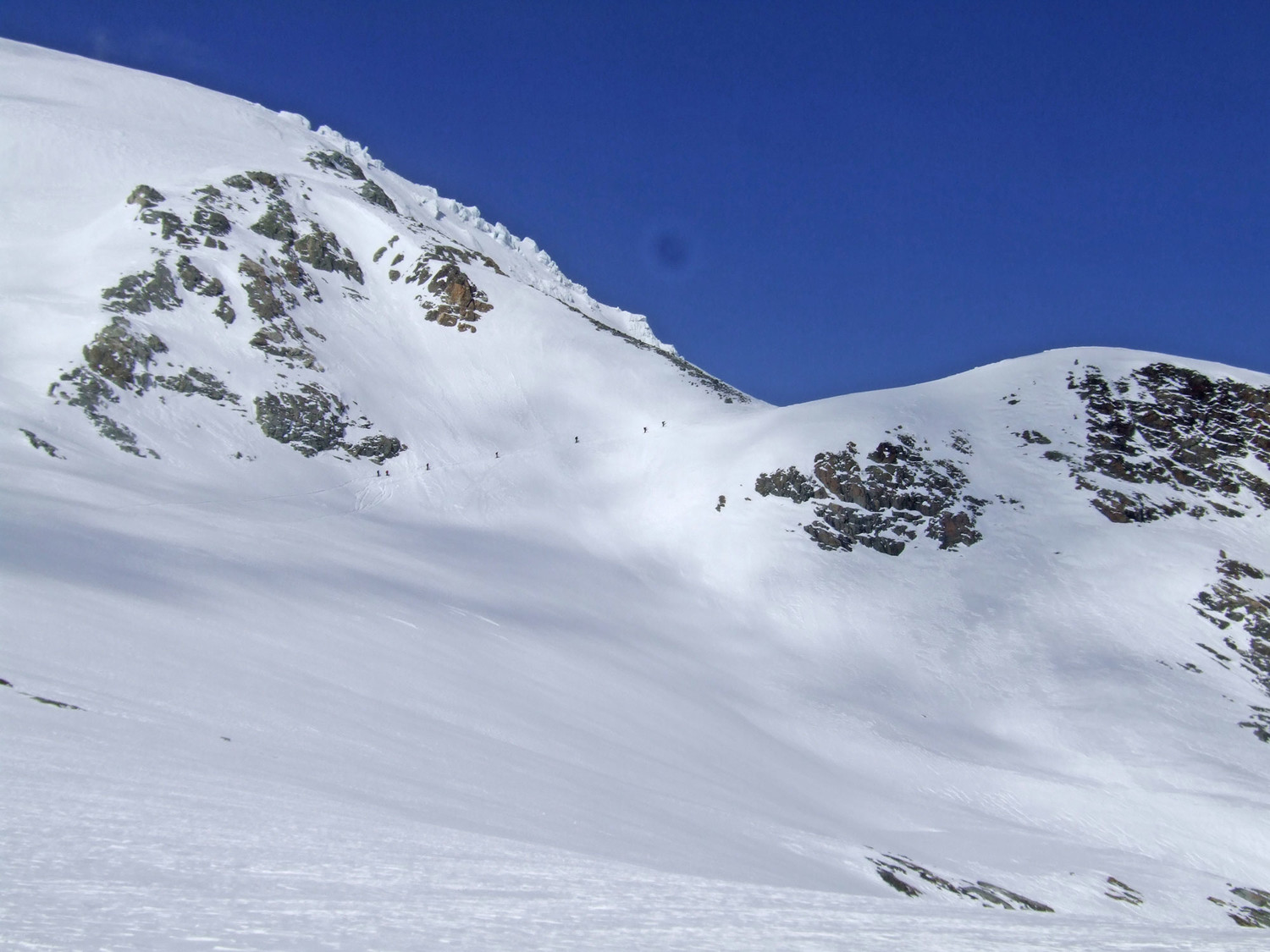 Traversée vers le col des Vignettes