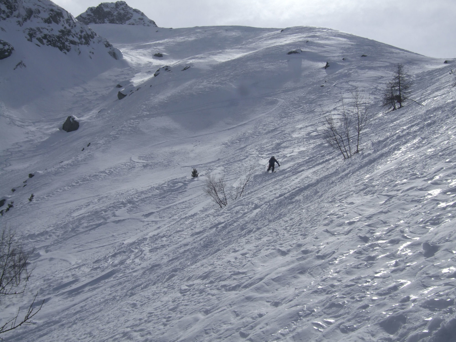 On attaque le vallon final vers 2400m