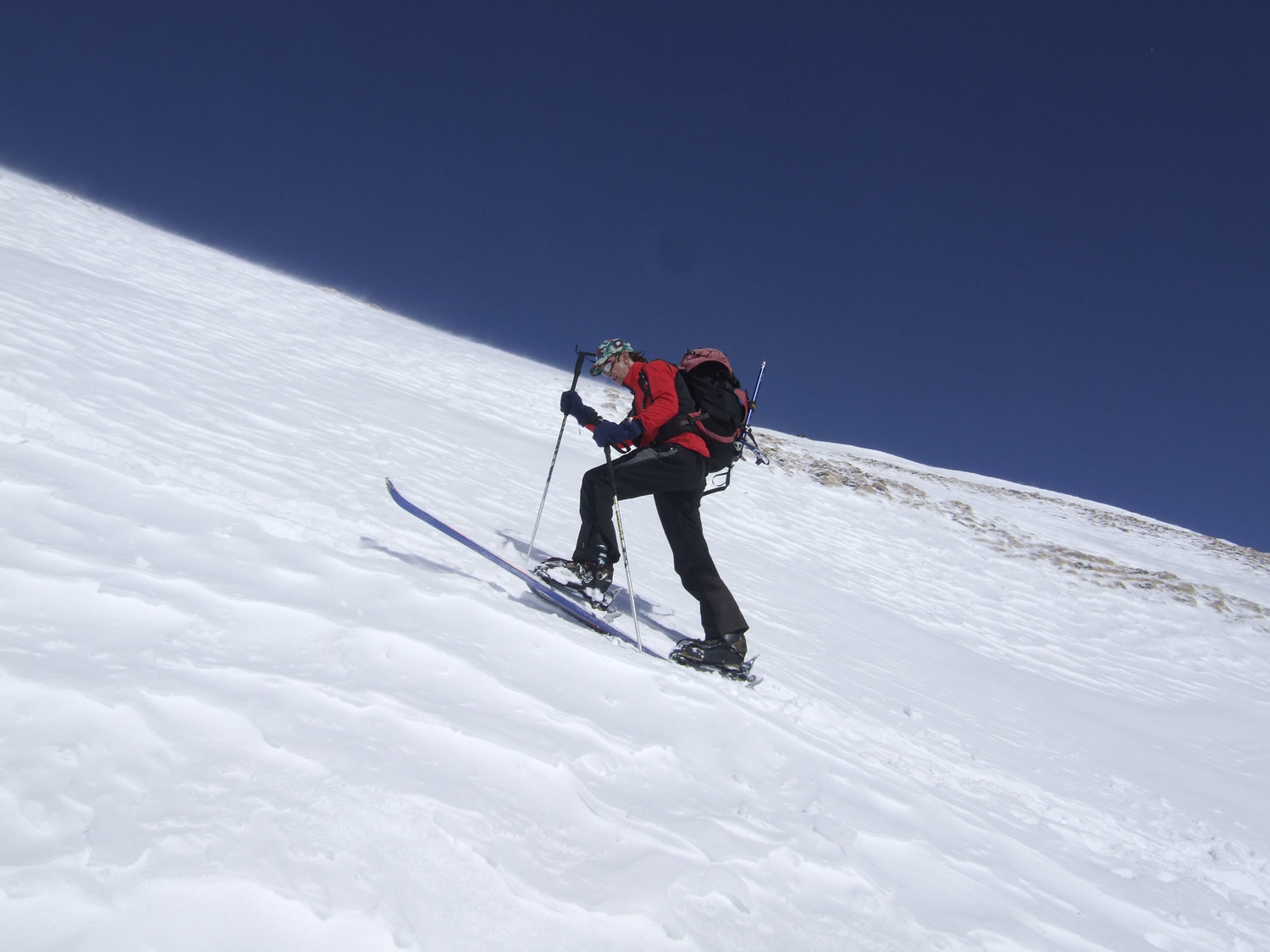 Au dessus des Chottes de l Etoile 2200m