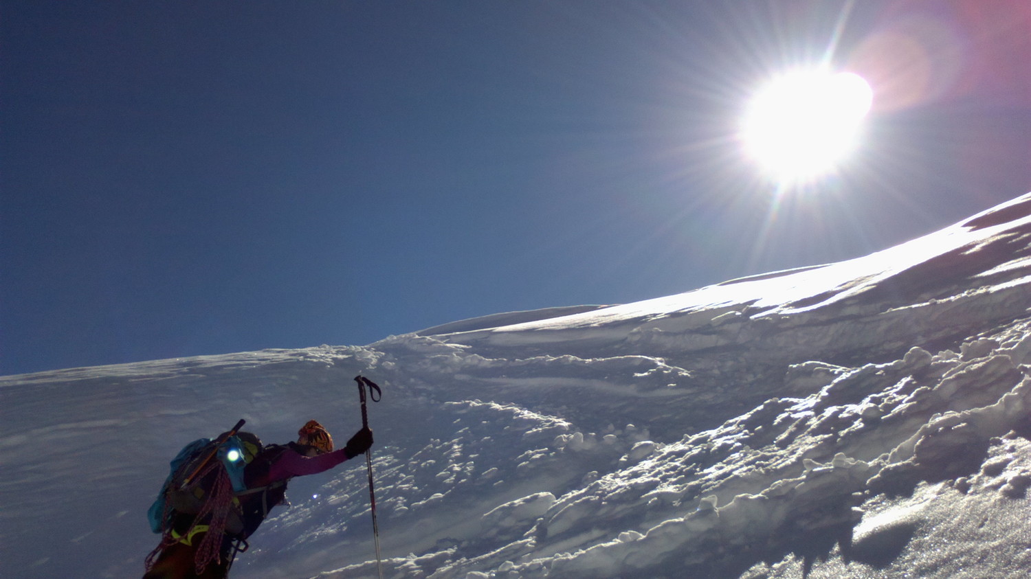 Arrivée au col d'Orchéra
