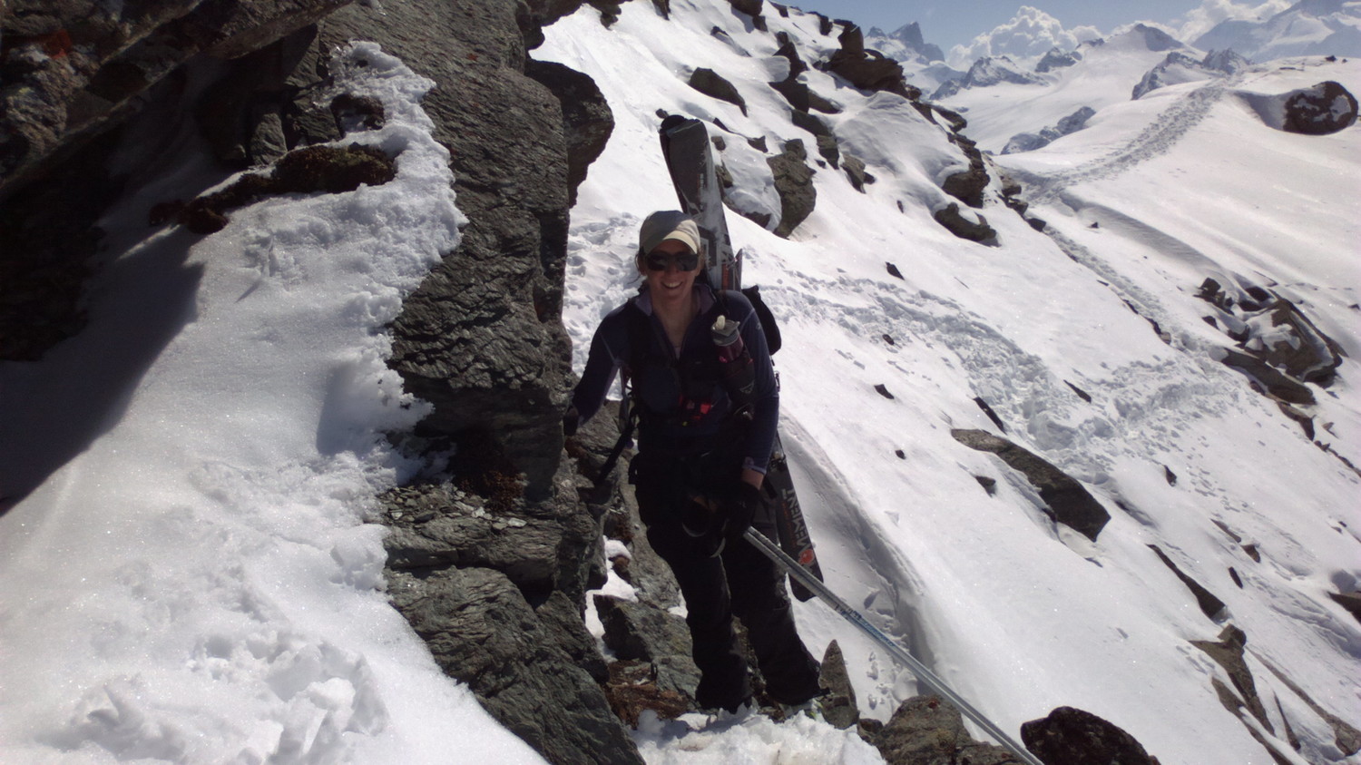 Flo dans l'arête S