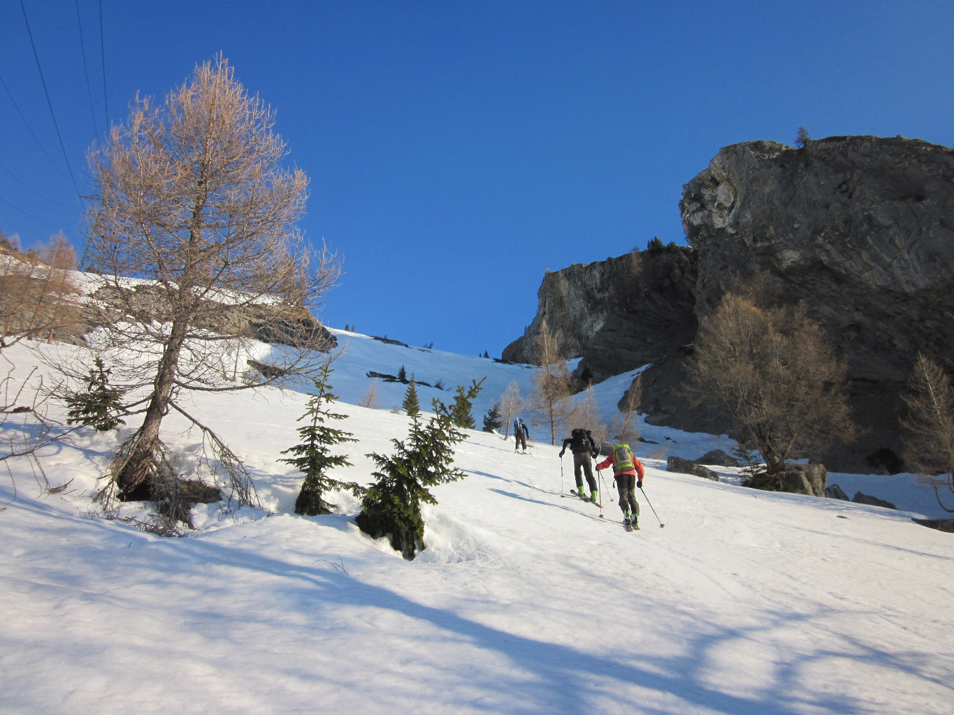 Montée vers le col du Sanetsch