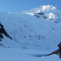All'inizio della parte sciisticamente più interessante