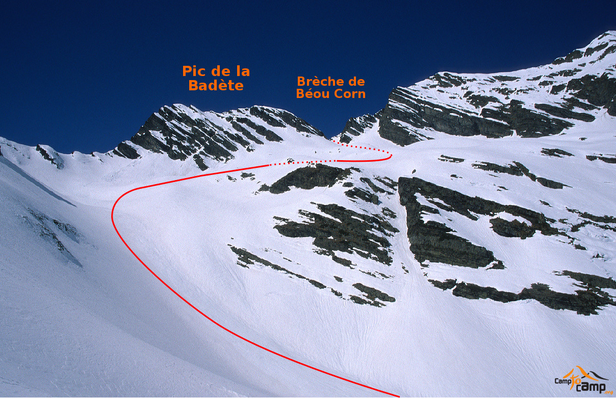 Brèche de Béou Corn