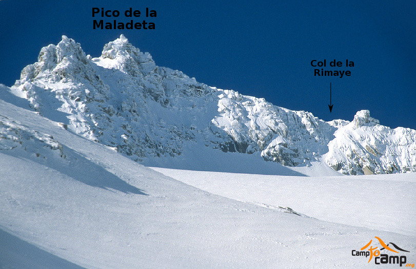 Pico de la Maladeta voie normale