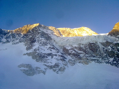 Lever du soleil sur la Pigne