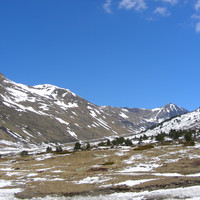 Le vallon d'en Garcia - il n'y a plus vraiment de neige en versant S