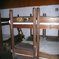 Refuge de l'Oule: dortoir.
