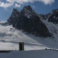 Le Mont Collon, l'Evêque et la Vierge vus depuis les Bouquetins