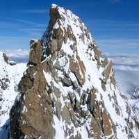 Sommet N de l'Aiguille du Tour, vu du sommet S