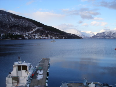 Vue du gite