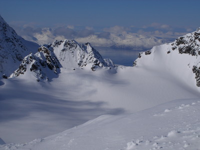 Tafeltinden vue du sommet