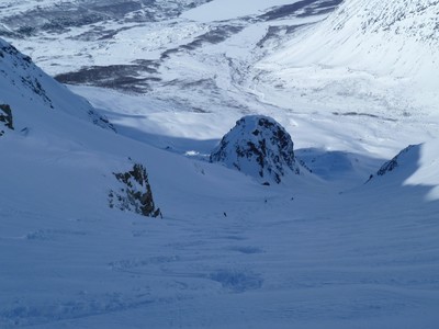 Isskardtindane versant N