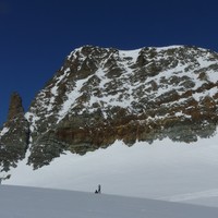 Au Col de Valpelline, au pied de Tête Blanche