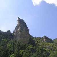 Roche Aiguille au dessus du pas de Soucy