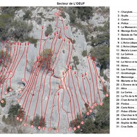 Collias : secteur de L'Oeuf
