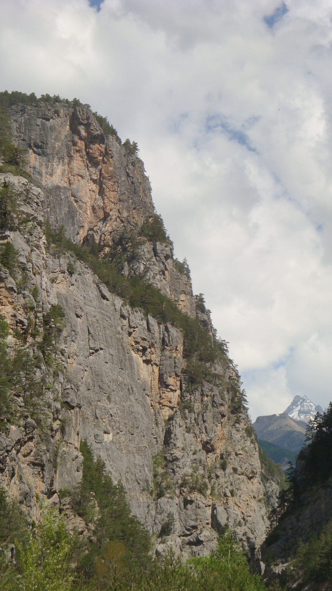 La Chapelue, sur fond de Grand Rochebrune