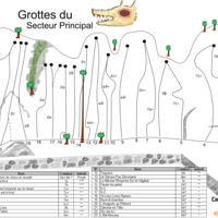 Grotte du Loup - Topo - Falaise principale - v1.2