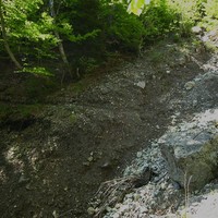 Ravin entre le virage 1370-1390m et Chateau Bouvier
