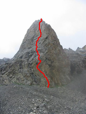 Aiguille du Vallonnet - Trou de mémoire Aiguille du Vallonnet - Trou de mémoire