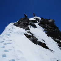 Arrivo in cima a Le Ritord 3556m