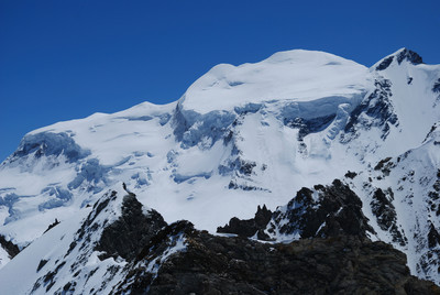 Il maestoso Grand Combin 4314m dal Le Ritord 3556m Il maestoso Grand Combin 4314m dal Le Ritord 3556m