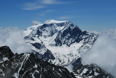 Mont Velan 3731m  versante N scendendo da Le Ritord