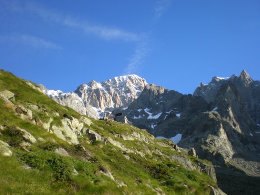 Mont Blanc / Monte Bianco : Pilier central du Freney (voie ...