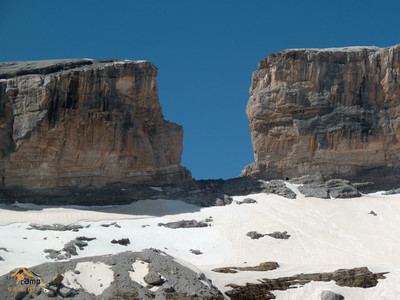 Brèche de Roland - Versant nord