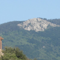  Le roc Fouirous depuis Saint Jean d'Albère